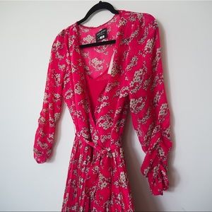 🍒Pepe Jeans Floral Wrap Dress